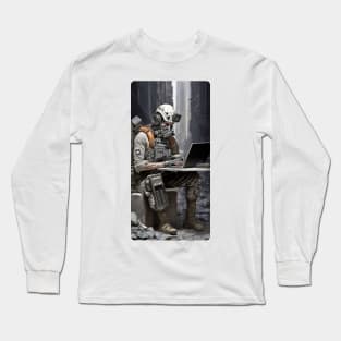 Cyberpunk Hacker V 1.05 Long Sleeve T-Shirt